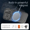 Cross-border applicable iPhone series phone case, lens full package, invisible bracket, Apple 17 corrugated anti-drop phone case Specification image
